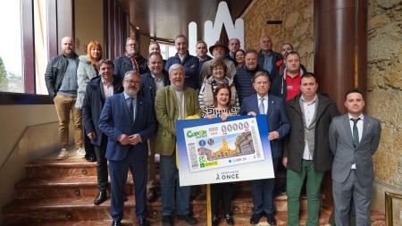 Oviedo, como Capital Española de la Gastronomía, protagoniza el Cupón de la ONCE