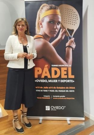 Los II Torneos Municipales Femeninos de Tenis y Pádel “Oviedo, mujer y Deporte” arrancan el 8 julio