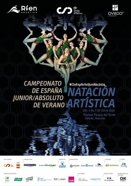 Imagen Oviedo, sede del Campeonato de España Junior y Absoluto de Verano de Natación Artística que se celebrará del 5 al 7 de este mes