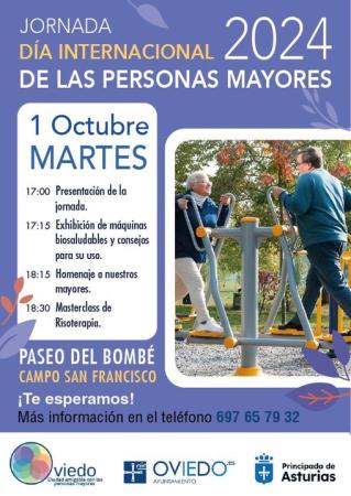 El Ayuntamiento celebra el Día Internacional de los Mayores con varias actividades gratuitas en el Paseo del Bombé